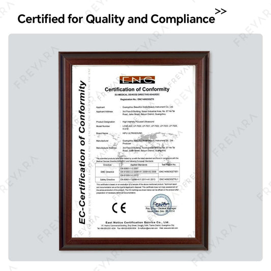 HIFU - FacialDefy 3.0,Professional HIFU RF Ultrasound Beauty Face-lifting Machine,Anti Aging and Wrinkle Removal